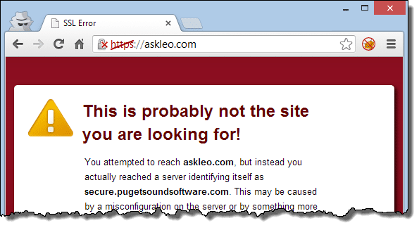 Ask Leo! is not available on https