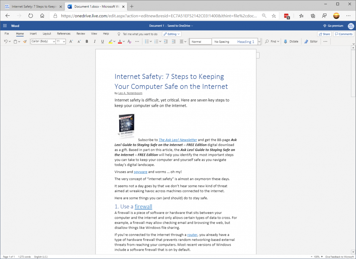 How Do I Copy a Webpage? - Ask Leo!