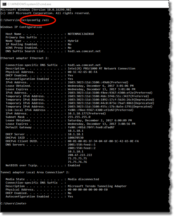 How Do I Find the DNS Server Being Used By My PC? - Ask Leo!