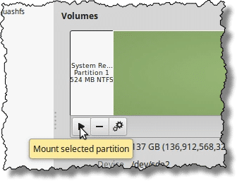 Mount partition