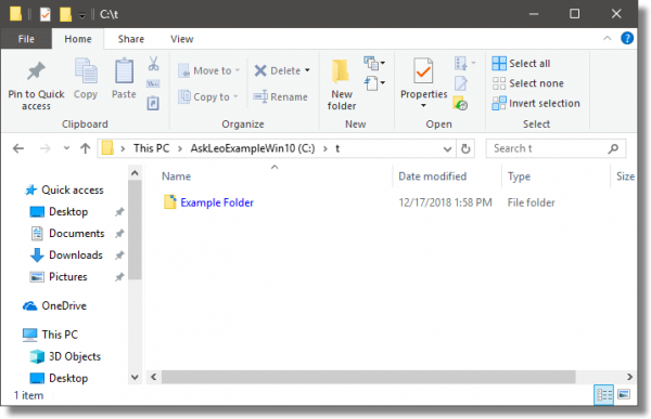 Compressed Example Folder