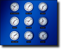Clocks and Time Zones