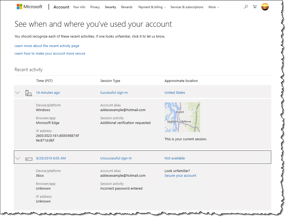 Hotmail account looks different and unable to view all the emails. -  Microsoft Community