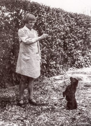 Mom with Dog