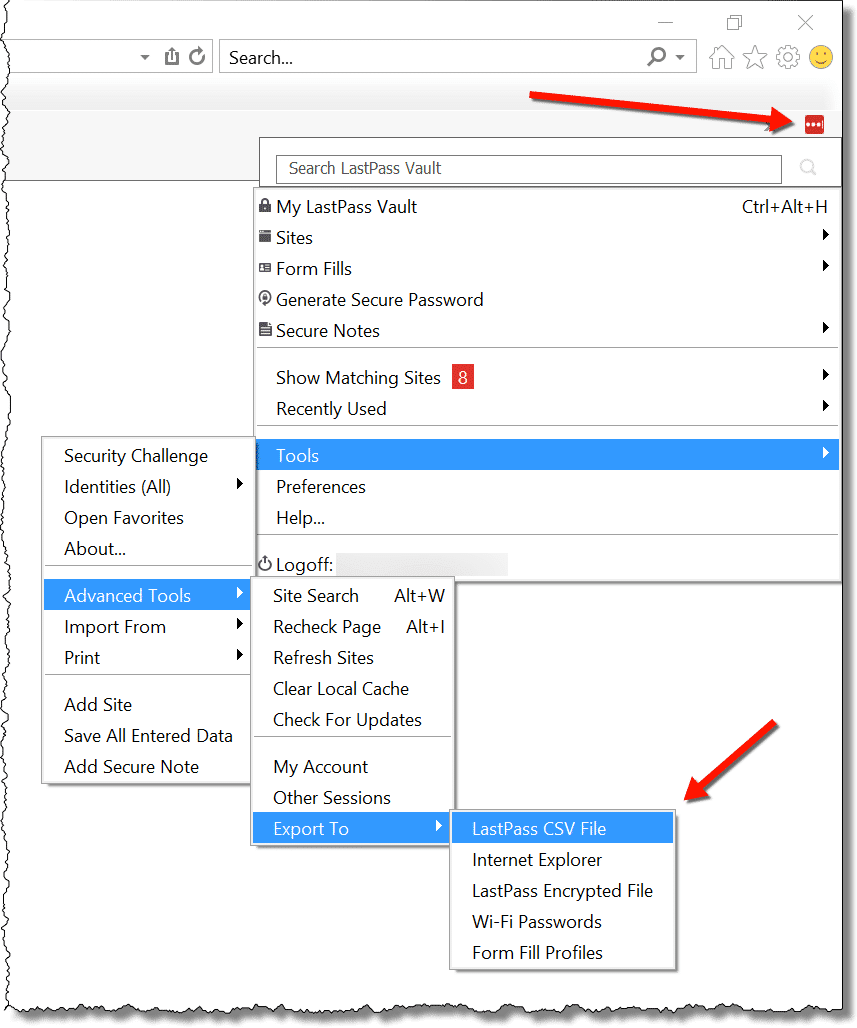 lastpass password