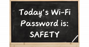 Does Having a Visible Wi-Fi Password Add Security Compared to an Open Wi-Fi Hotspot?