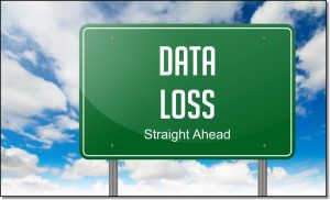 Data Loss Ahead
