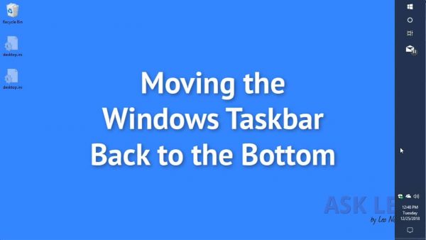 how-do-i-move-the-taskbar-back-to-the-bottom-ask-leo