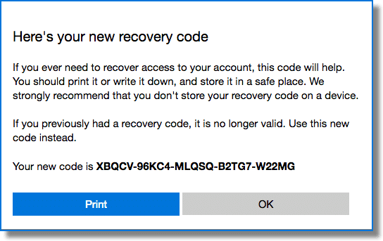 enter the emergency recovery code smart switch