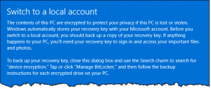 How Do I Switch to a Local Account Sign-in for Windows?