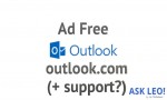 Ad Free Outlook.com - With Support?