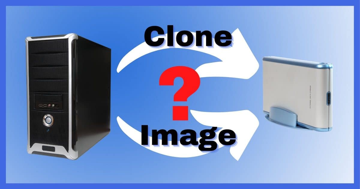 Clone or Image?