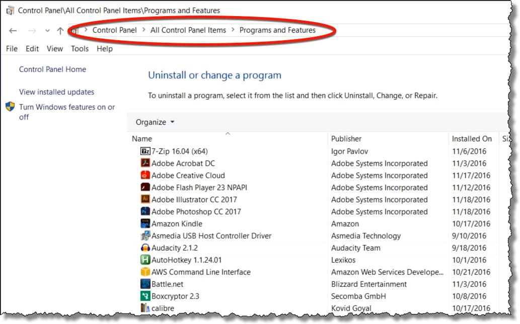 Is There a Way to List All Programs Installed on My Computer? - Ask Leo!