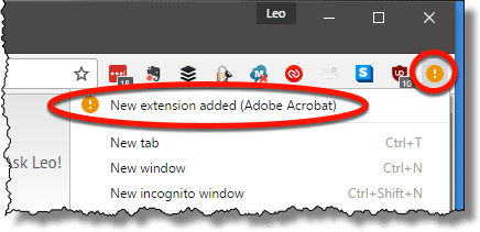 Enable Adobe Acrobat extension for Microsoft Edge