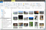Windows File Explorer Showing Thumbnails