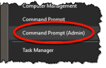 Command Prompt - Admin
