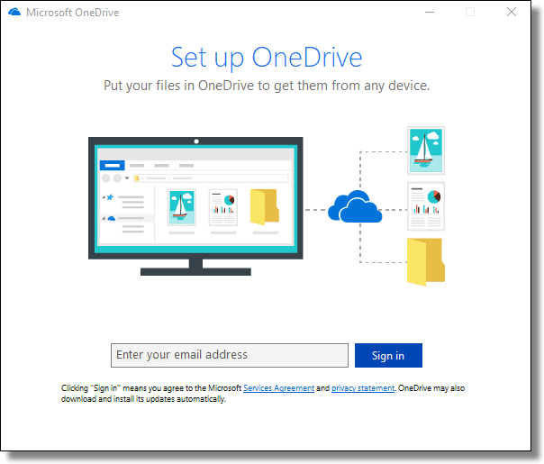 how to use onedrive on pc