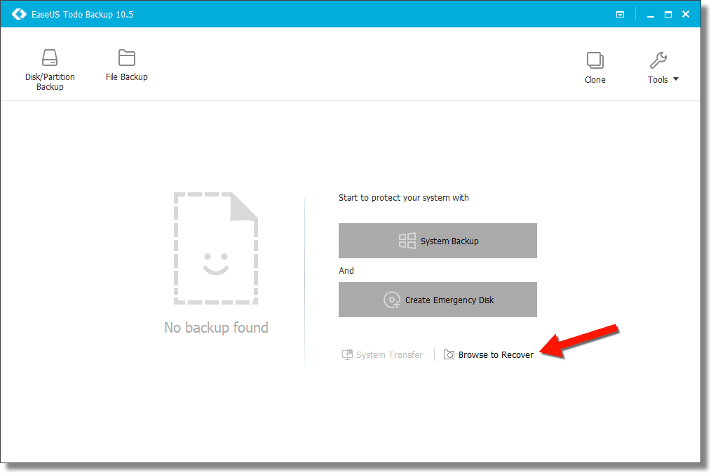 Restoring an Image Using EaseUS Todo - Ask Leo!