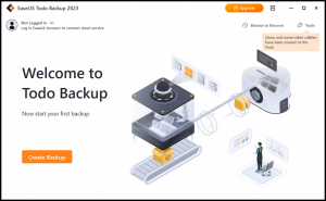Restoring a File From an EaseUS Todo Image Backup