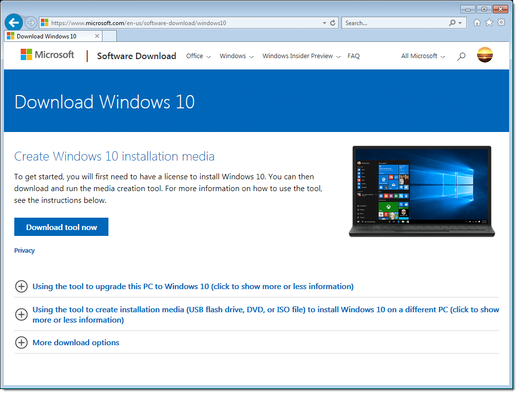 is windows 10 a free download