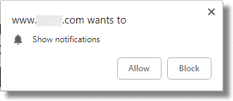 Show Notifications Prompt