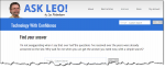 The Ask Leo! home page