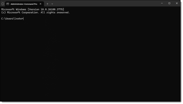 Command Prompt (Admin_