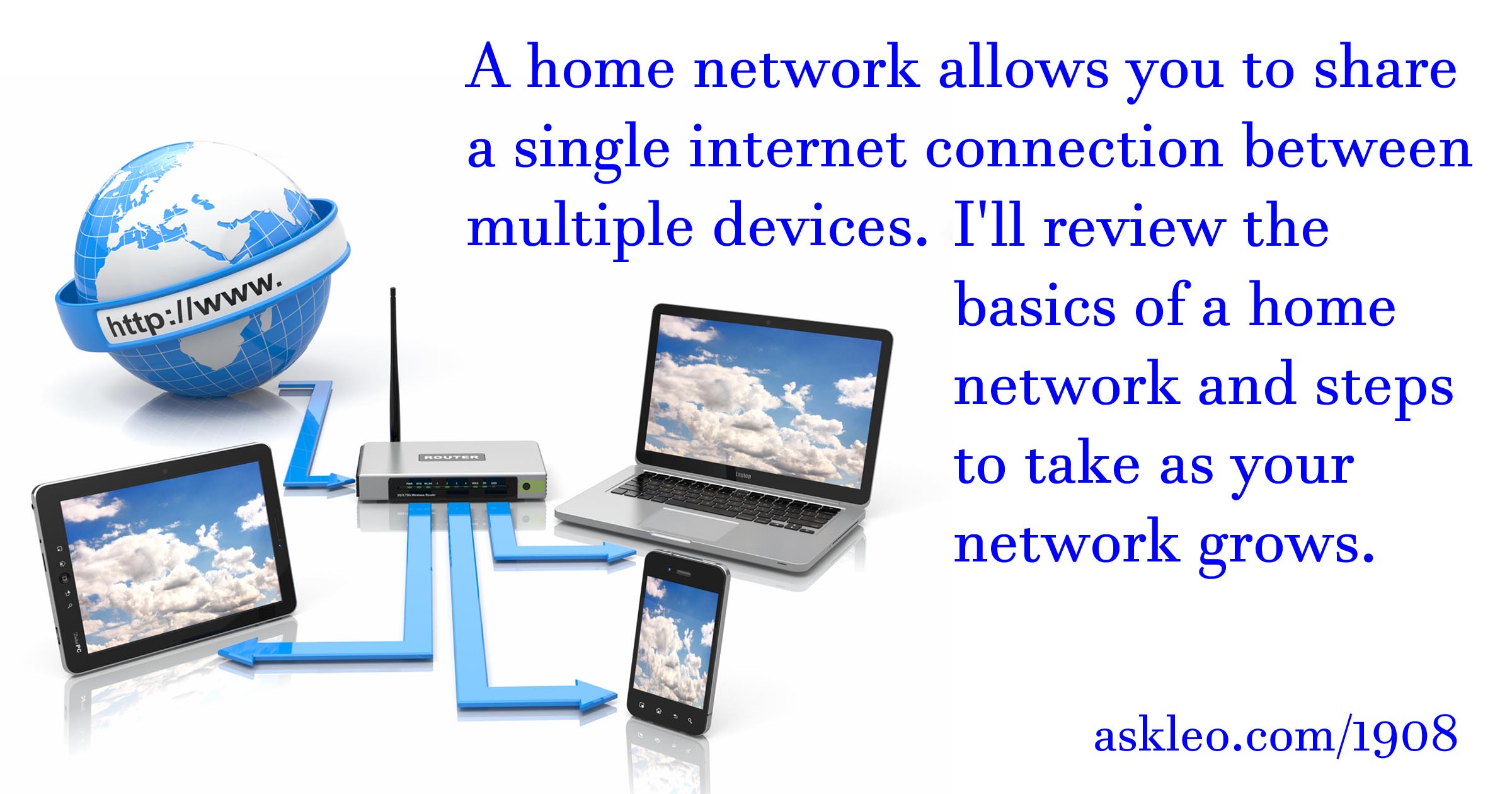 How to check the connection to your home network and the internet