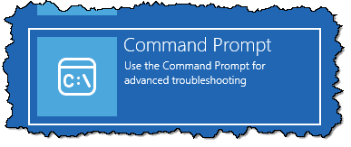 Command Prompt option.