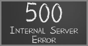 How Do I Fix "Internal Server Error"?