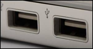 USB ports