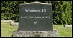 Windows 10 RIP