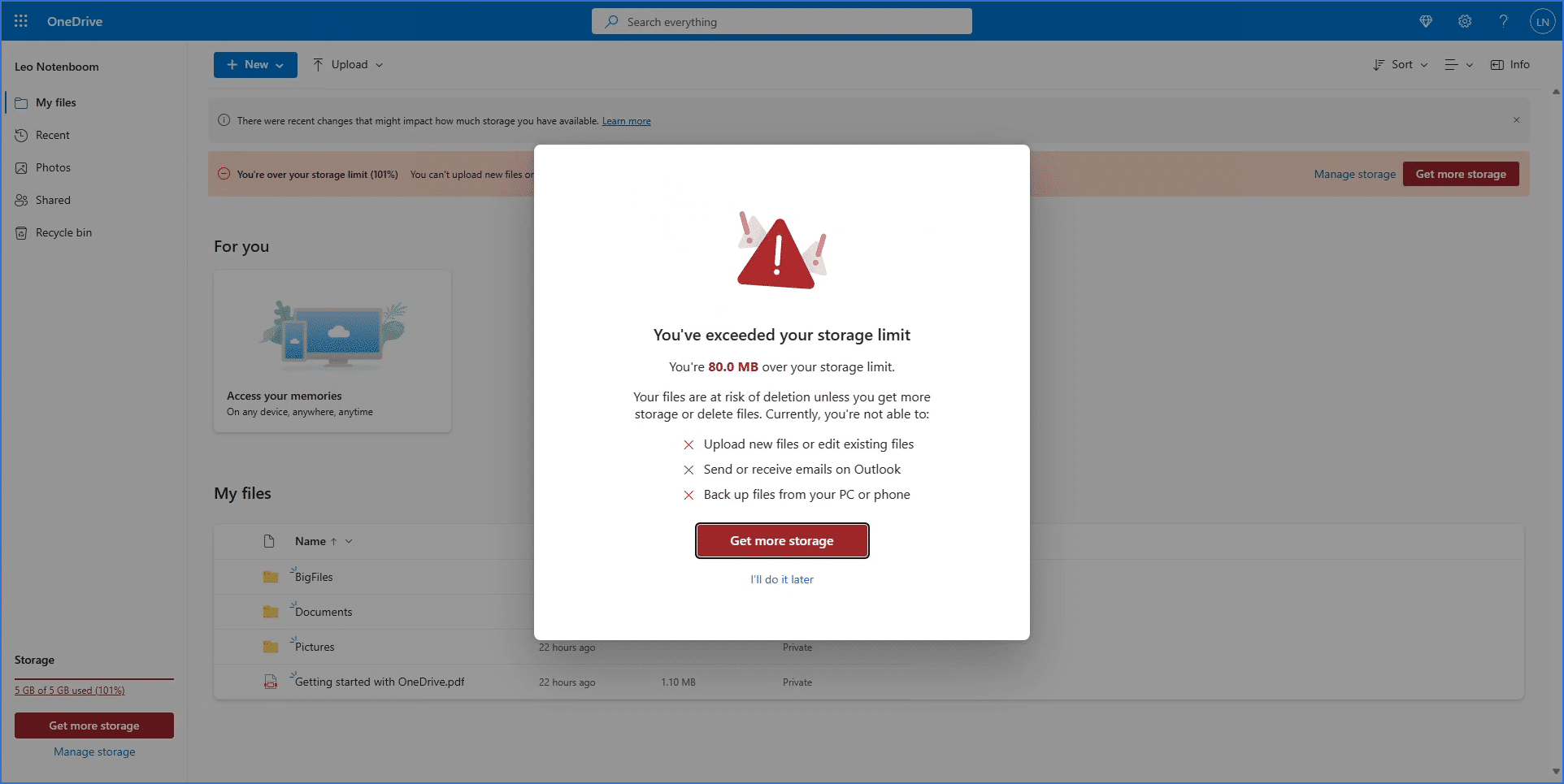 Why Is My Outlook Email Suddenly Full Ask Leo 