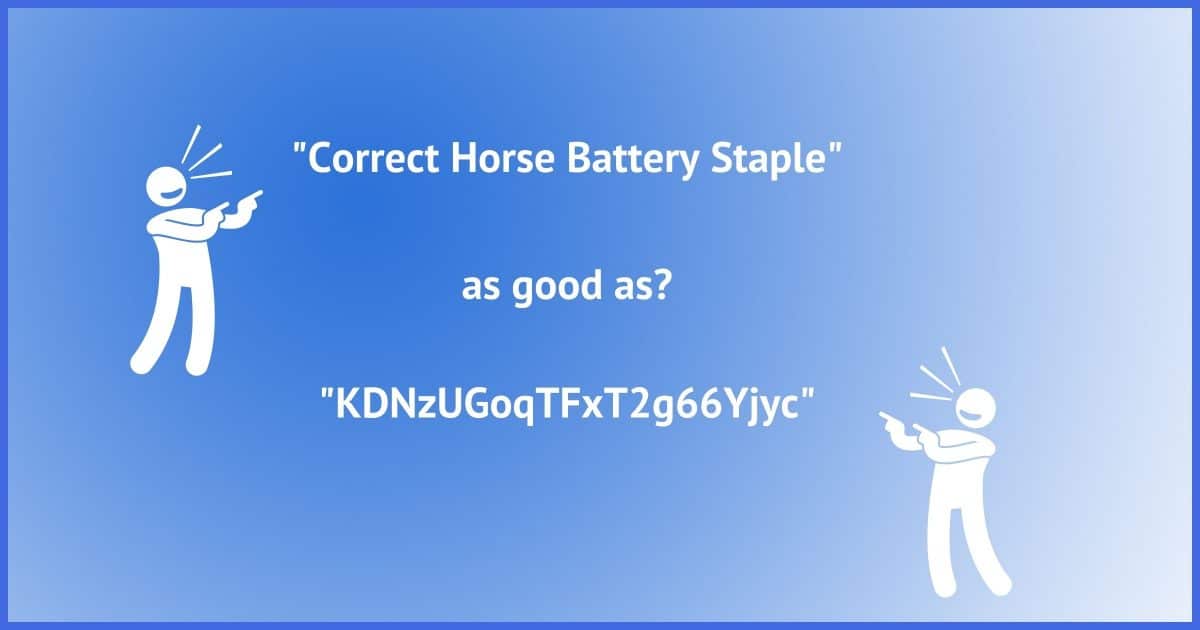 a passphrase as good as a password?
