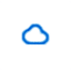 OneDrive blue cloud