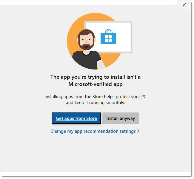 How Do I Fix &ldquo;The App You&rsquo;re Trying to Install Isn&rsquo;t a Microsoft 