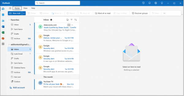 The New Outlook