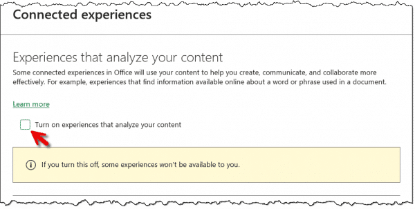 Connected Experiences 
