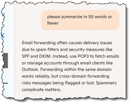 50 word (or fewer) summary