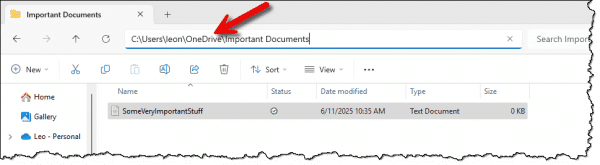 This file is in OneDrive.