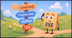 Where Should I Put .EXE Files?
