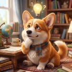 Pondering Corgi is Pondering